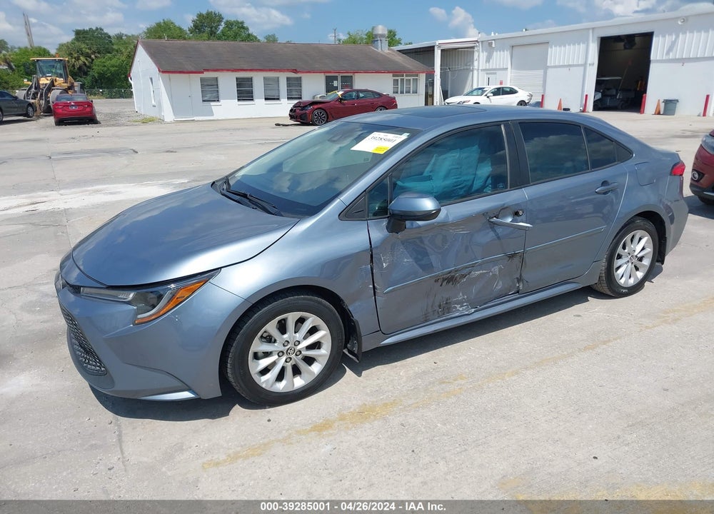 2021 TOYOTA COROLLA LE VIN: 5YFHPMAEXMP194919