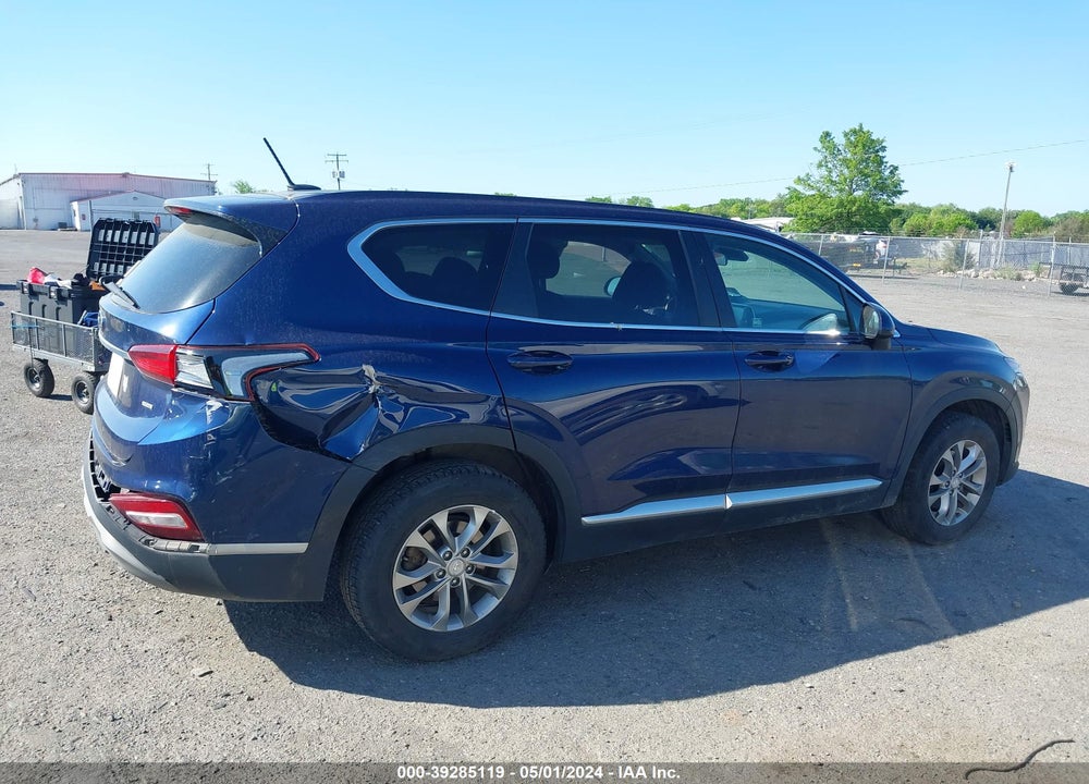 2019 HYUNDAI SANTA FE SE VIN: 5NMS2CAD1KH002039