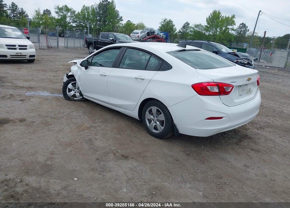 2018 CHEVROLET CRUZE LS AUTO VIN: 1G1BC5SMXJ7103716