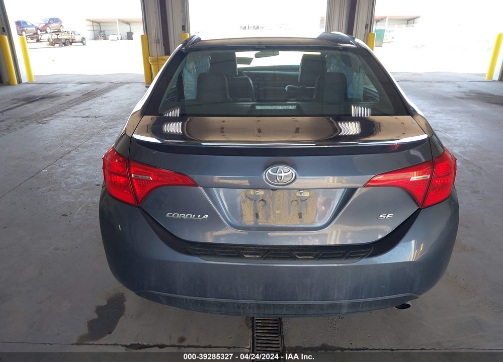 2017 TOYOTA COROLLA SE VIN: 5YFBURHEXHP648626