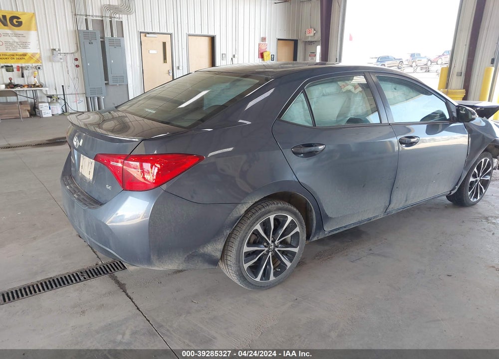 2017 TOYOTA COROLLA SE VIN: 5YFBURHEXHP648626