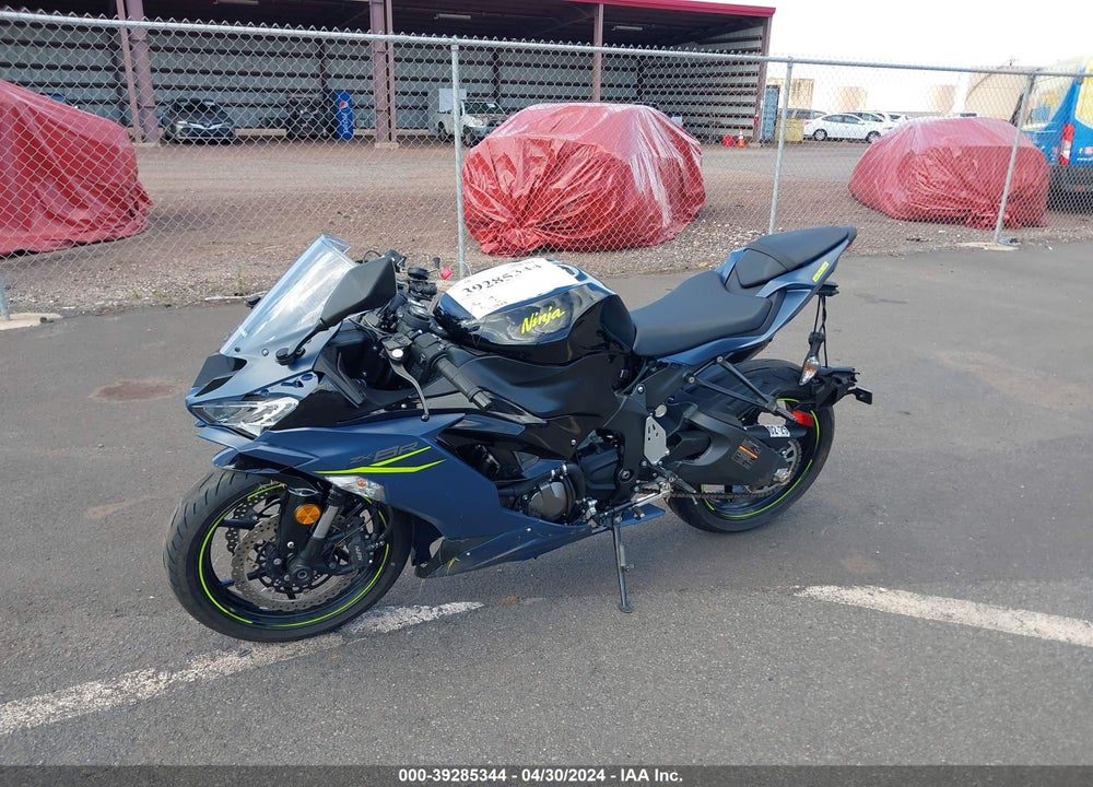 2022 KAWASAKI ZX636 K VIN: JKBZXJH12NA013412