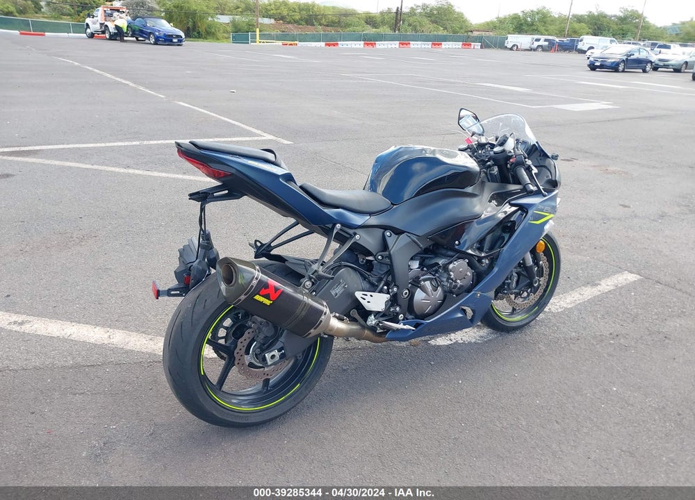 2022 KAWASAKI ZX636 K VIN: JKBZXJH12NA013412