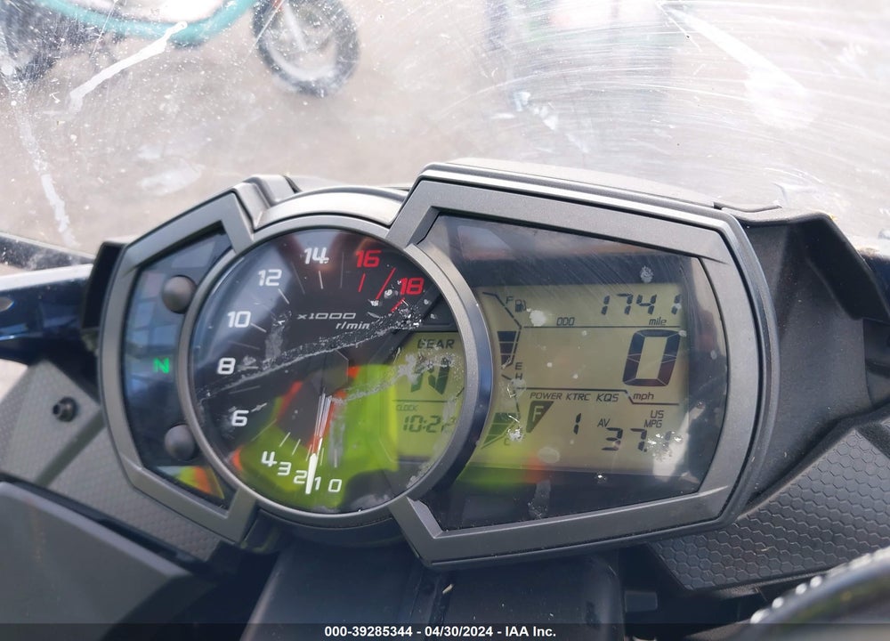 2022 KAWASAKI ZX636 K VIN: JKBZXJH12NA013412