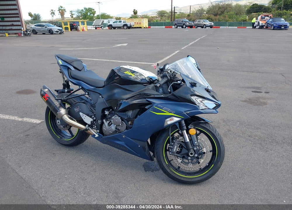 2022 KAWASAKI ZX636 K VIN: JKBZXJH12NA013412