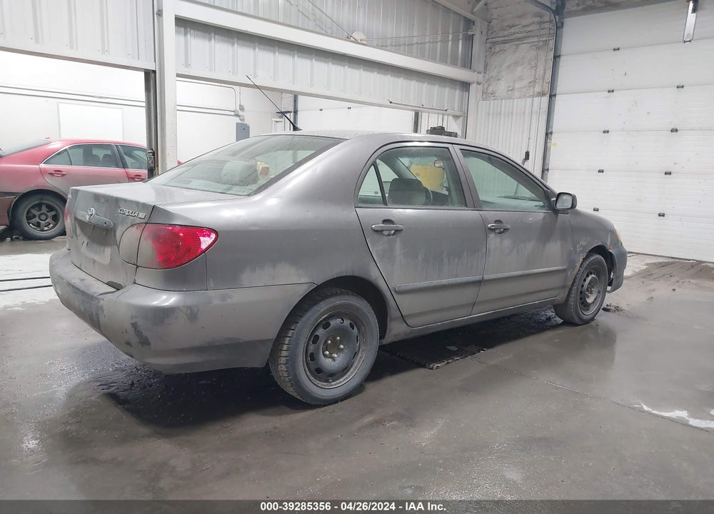 2005 TOYOTA COROLLA CE VIN: 1NXBR32E55Z391022