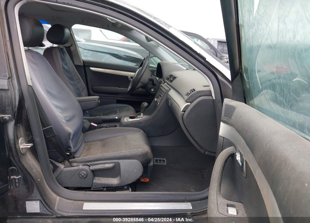 2007 AUDI A4 2.0T VIN: WAUAF78E77A145890
