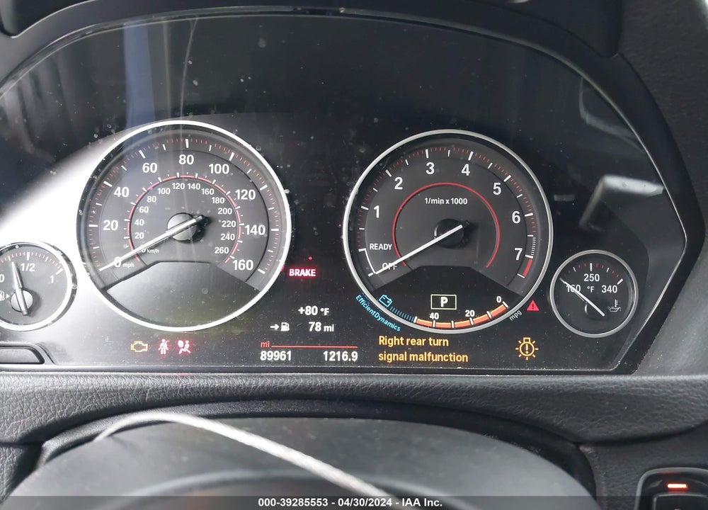 2015 BMW 435I GRAN COUPE VIN: WBA4B1C57FG241284