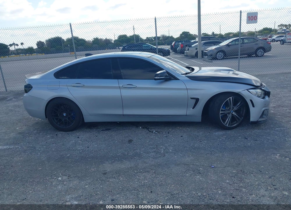2015 BMW 435I GRAN COUPE VIN: WBA4B1C57FG241284