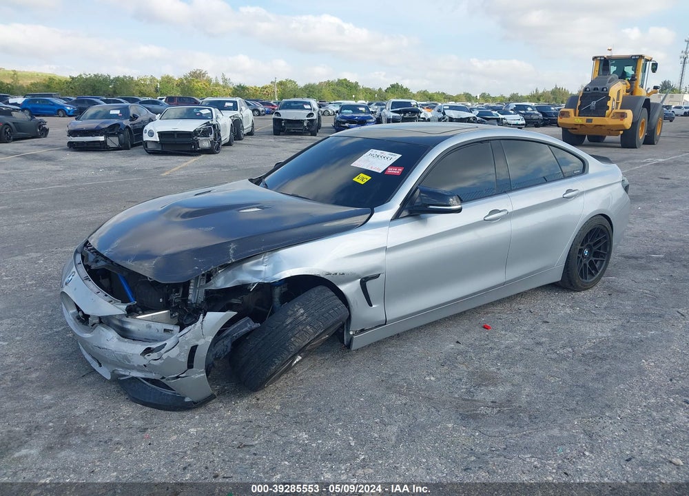 2015 BMW 435I GRAN COUPE VIN: WBA4B1C57FG241284