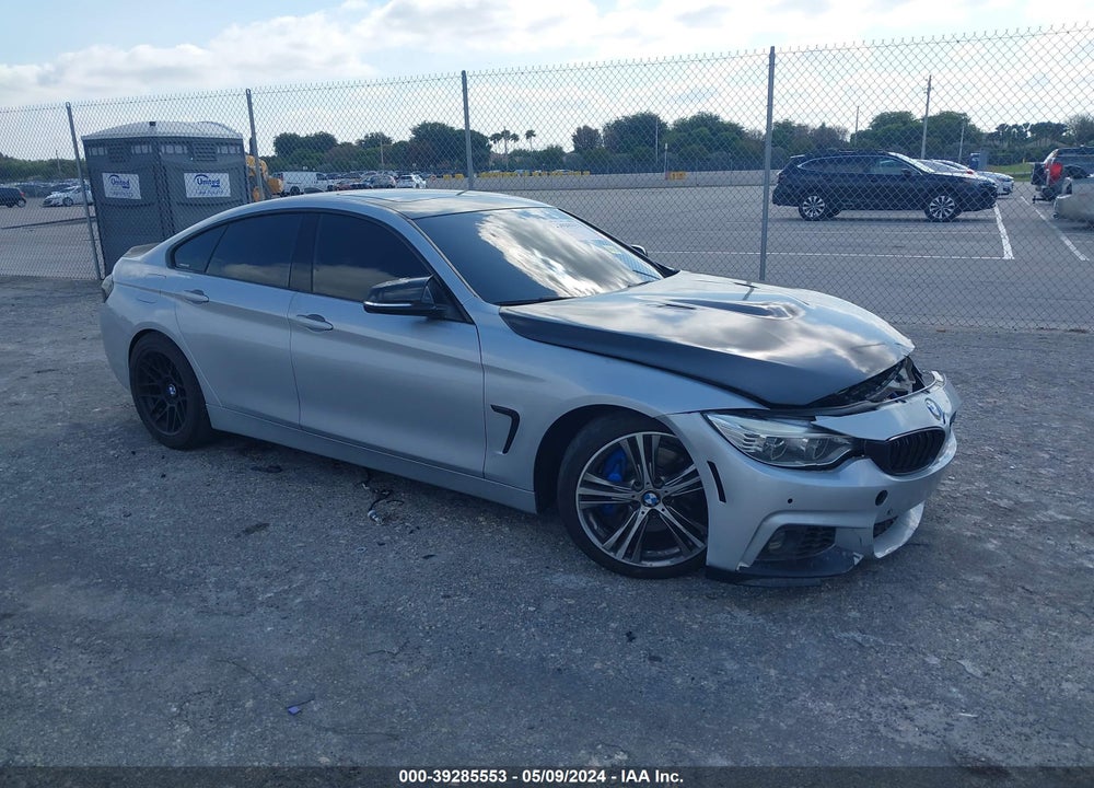 2015 BMW 435I GRAN COUPE VIN: WBA4B1C57FG241284