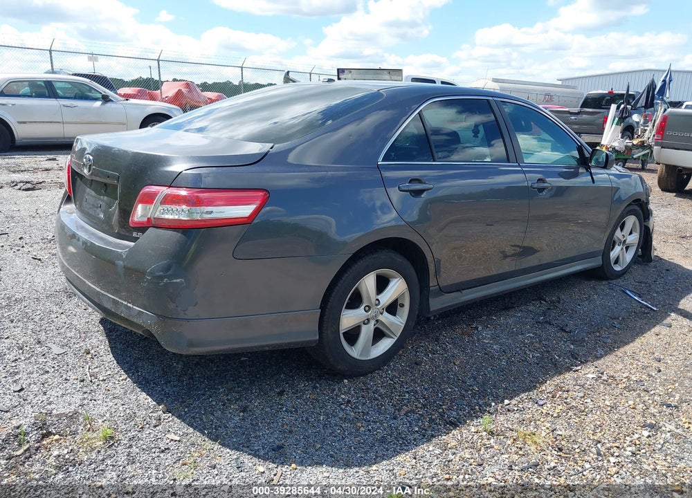 2011 TOYOTA CAMRY SE VIN: 4T1BF3EK0BU146523