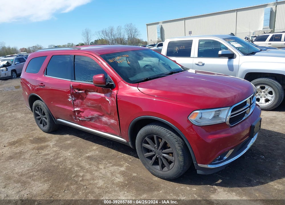 2014 DODGE DURANGO SXT VIN: 1C4RDJAG4EC278614