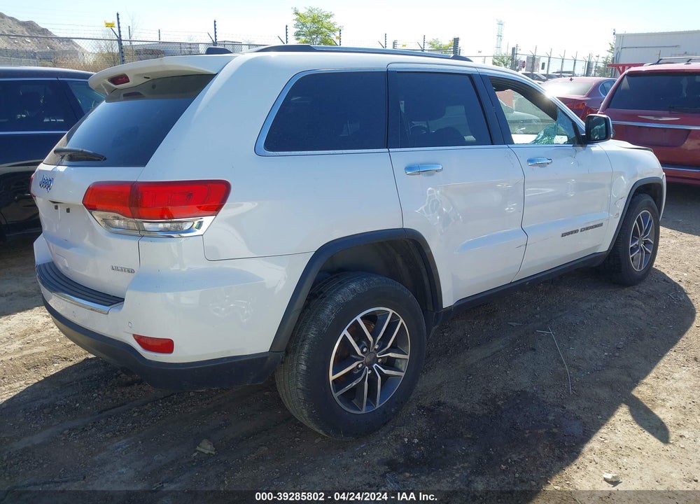 2019 JEEP GRAND CHEROKEE LIMITED 4X4 VIN: 1C4RJFBG2KC814301