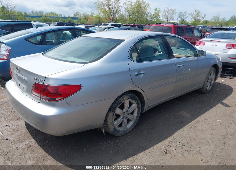 2005 LEXUS ES 330 VIN: JTHBA30G555127517