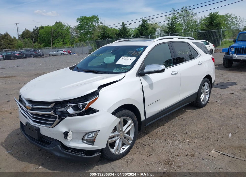 2019 CHEVROLET EQUINOX PREMIER VIN: 2GNAXYEX7K6169227