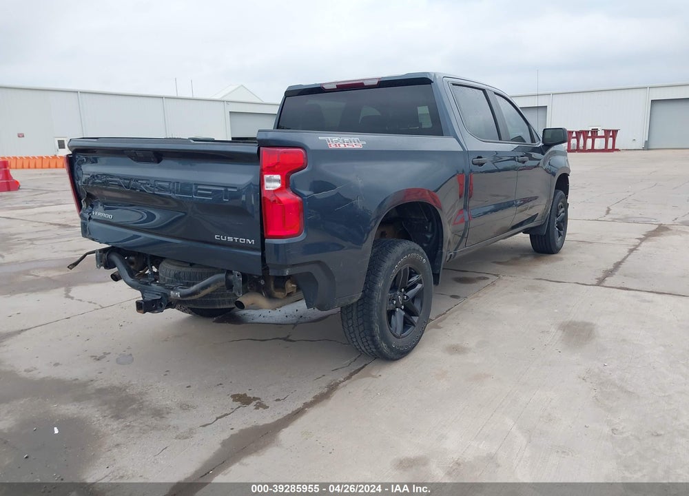 2019 CHEVROLET SILVERADO 1500 CUSTOM TRAIL BOSS VIN: 1GCPYCEF7KZ380121