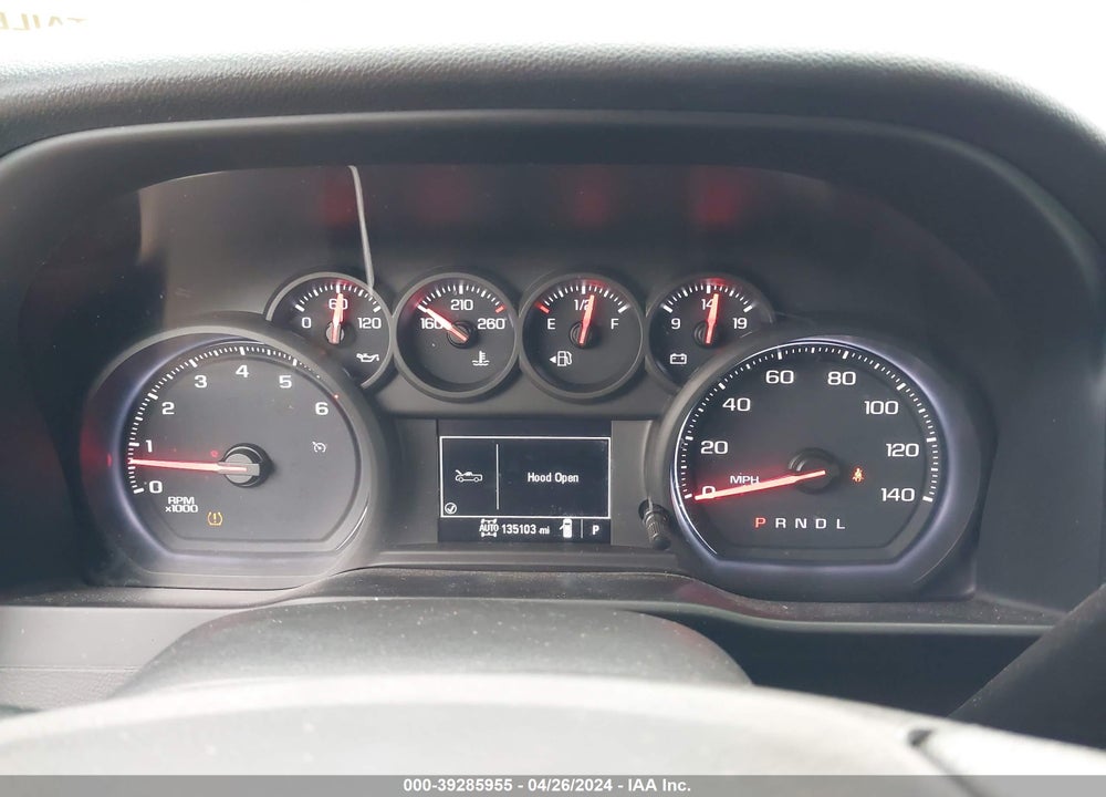 2019 CHEVROLET SILVERADO 1500 CUSTOM TRAIL BOSS VIN: 1GCPYCEF7KZ380121
