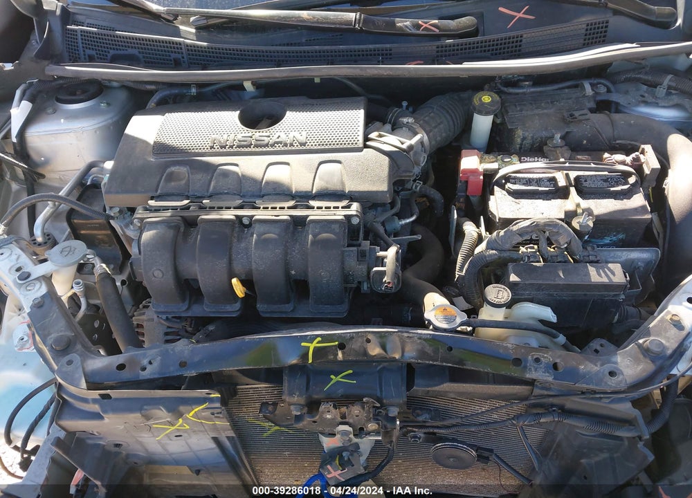 2017 NISSAN SENTRA SV VIN: 3N1AB7AP5HY270493
