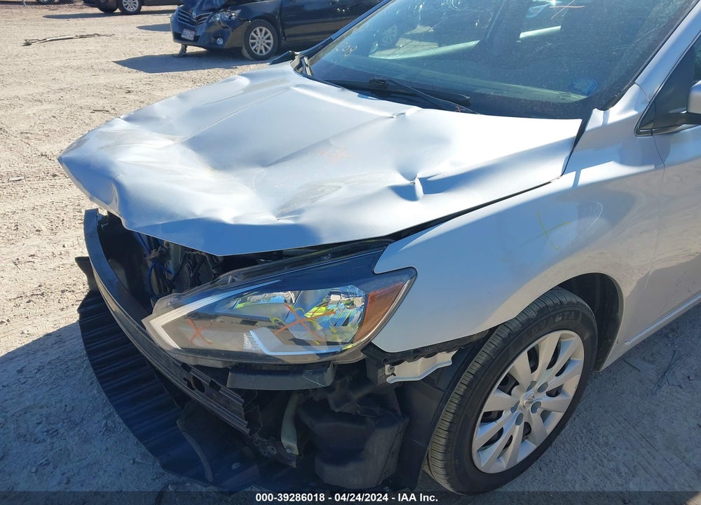 2017 NISSAN SENTRA SV VIN: 3N1AB7AP5HY270493