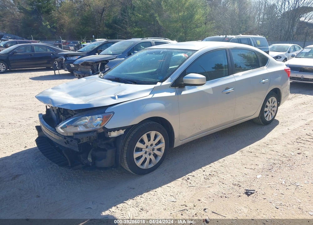 2017 NISSAN SENTRA SV VIN: 3N1AB7AP5HY270493