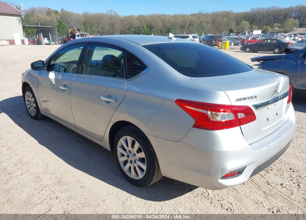 2017 NISSAN SENTRA SV VIN: 3N1AB7AP5HY270493