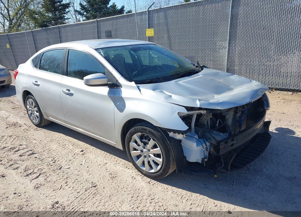 2017 NISSAN SENTRA SV VIN: 3N1AB7AP5HY270493