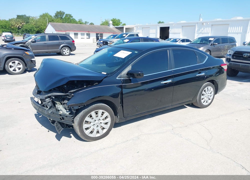 2013 NISSAN SENTRA SV VIN: 3N1AB7AP8DL781753