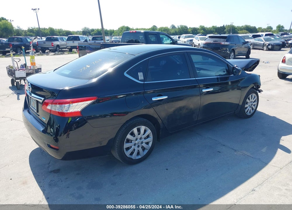 2013 NISSAN SENTRA SV VIN: 3N1AB7AP8DL781753