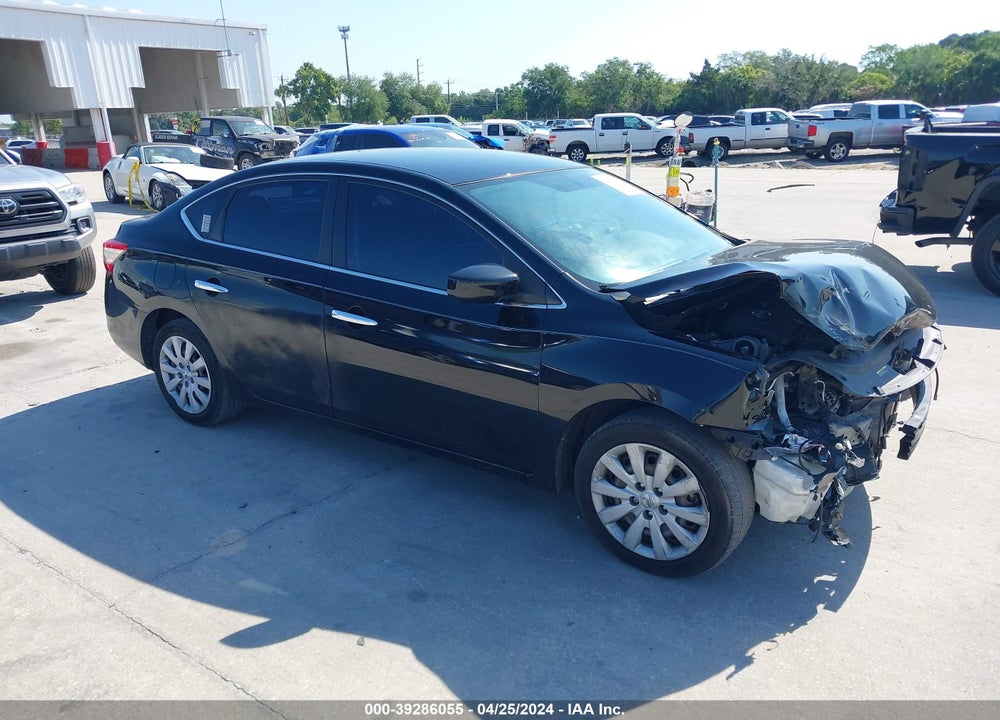 2013 NISSAN SENTRA SV VIN: 3N1AB7AP8DL781753