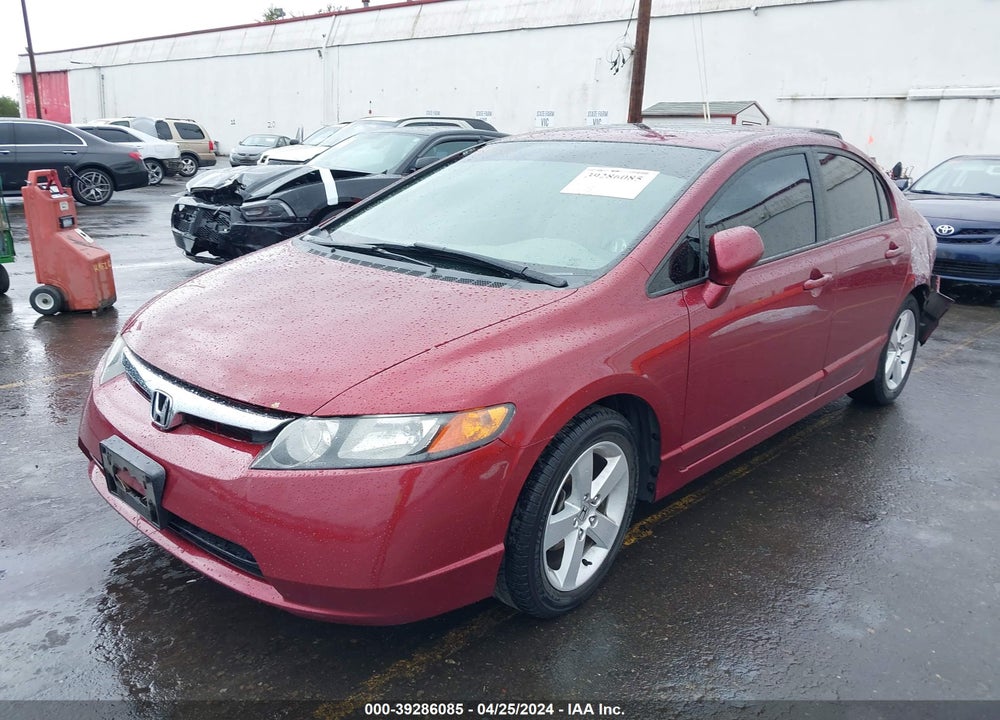 2006 HONDA CIVIC EX VIN: 1HGFA16876L102432