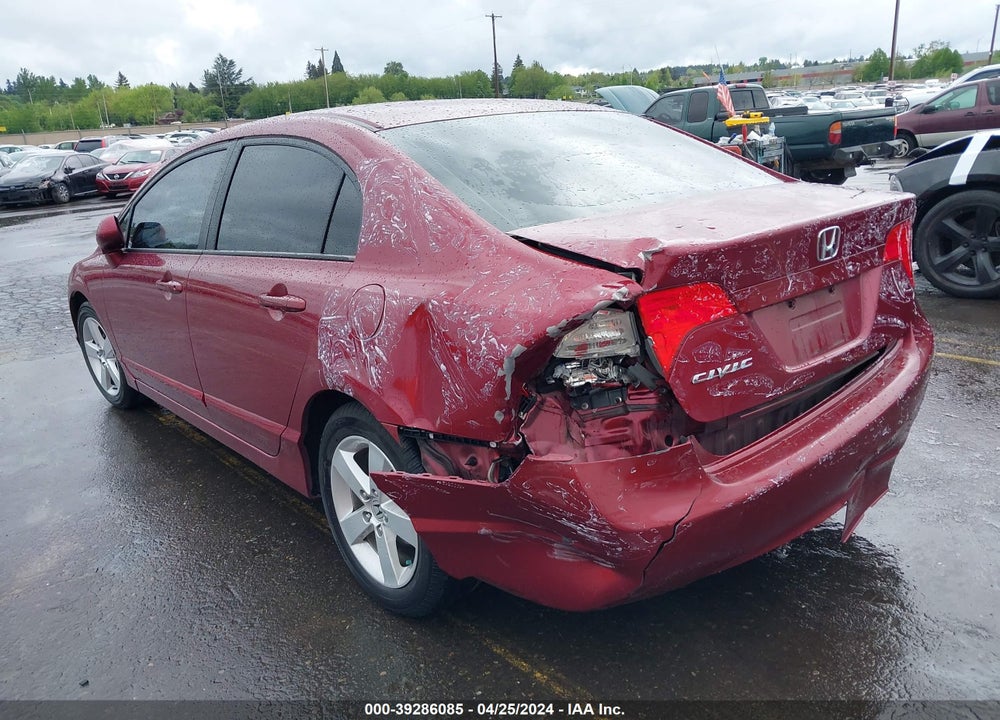 2006 HONDA CIVIC EX VIN: 1HGFA16876L102432