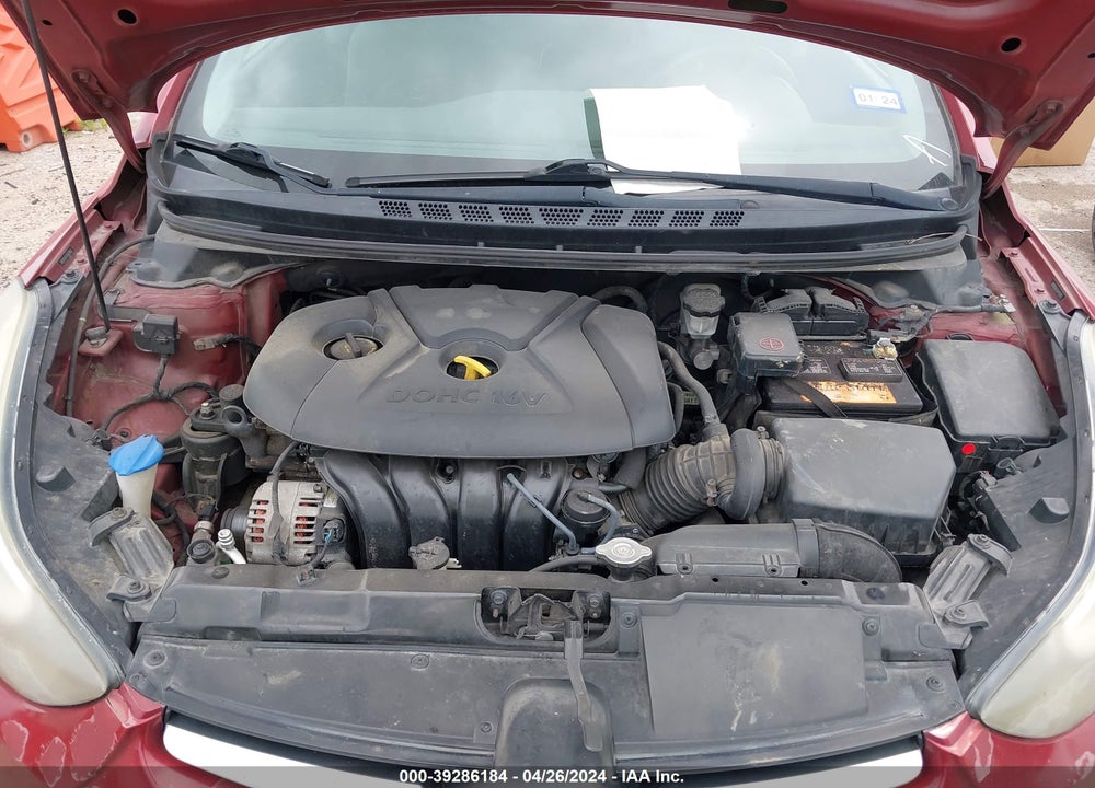 2014 HYUNDAI ELANTRA SE VIN: 5NPDH4AEXEH479856