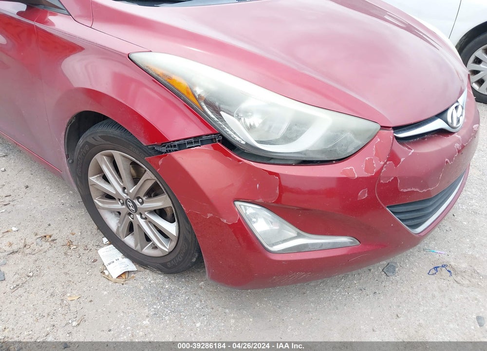 2014 HYUNDAI ELANTRA SE VIN: 5NPDH4AEXEH479856
