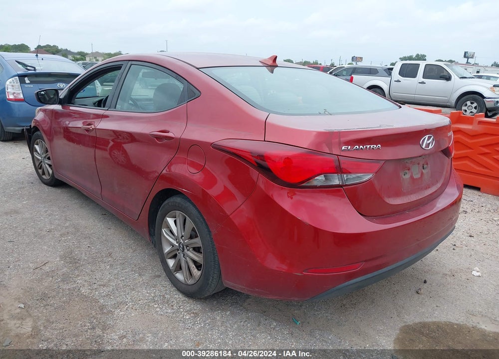 2014 HYUNDAI ELANTRA SE VIN: 5NPDH4AEXEH479856
