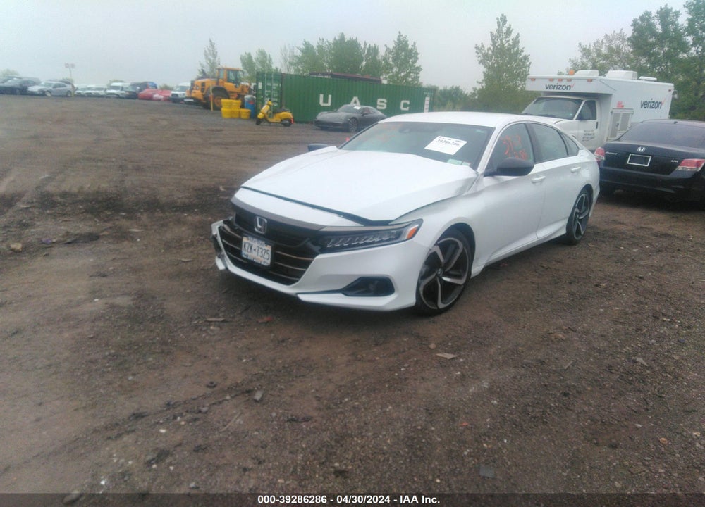 2022 HONDA ACCORD SPORT VIN: 1HGCV1F36NA103500