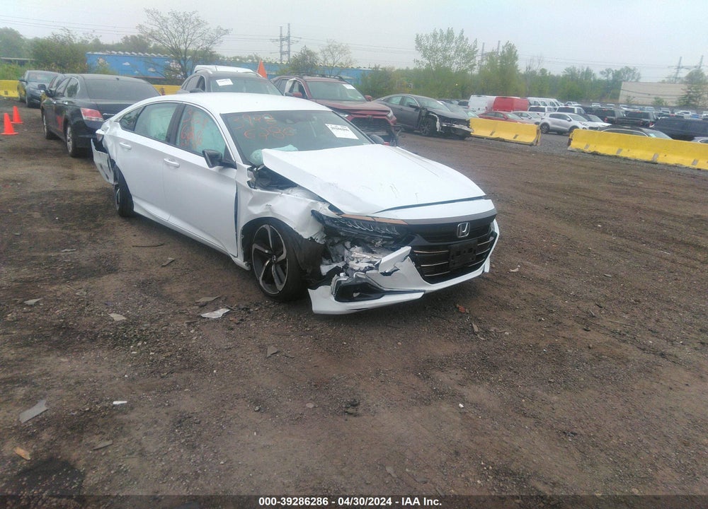 2022 HONDA ACCORD SPORT VIN: 1HGCV1F36NA103500