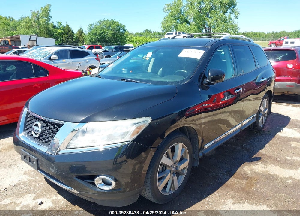 2015 NISSAN PATHFINDER PLATINUM VIN: 5N1AR2MN7FC701116