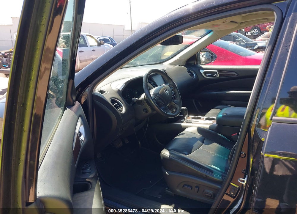 2015 NISSAN PATHFINDER PLATINUM VIN: 5N1AR2MN7FC701116