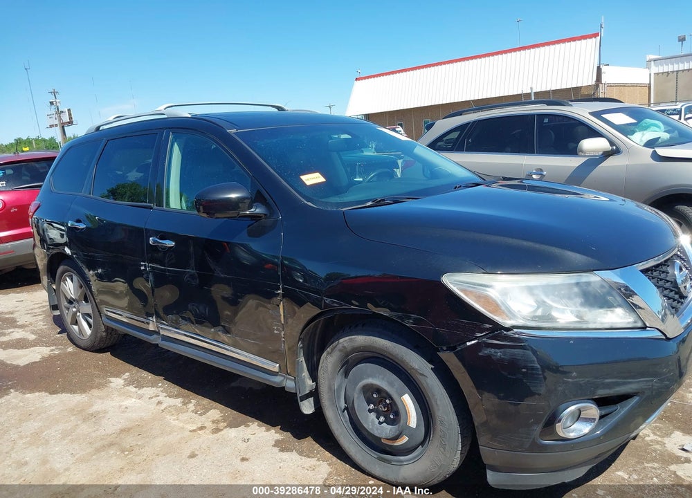 2015 NISSAN PATHFINDER PLATINUM VIN: 5N1AR2MN7FC701116