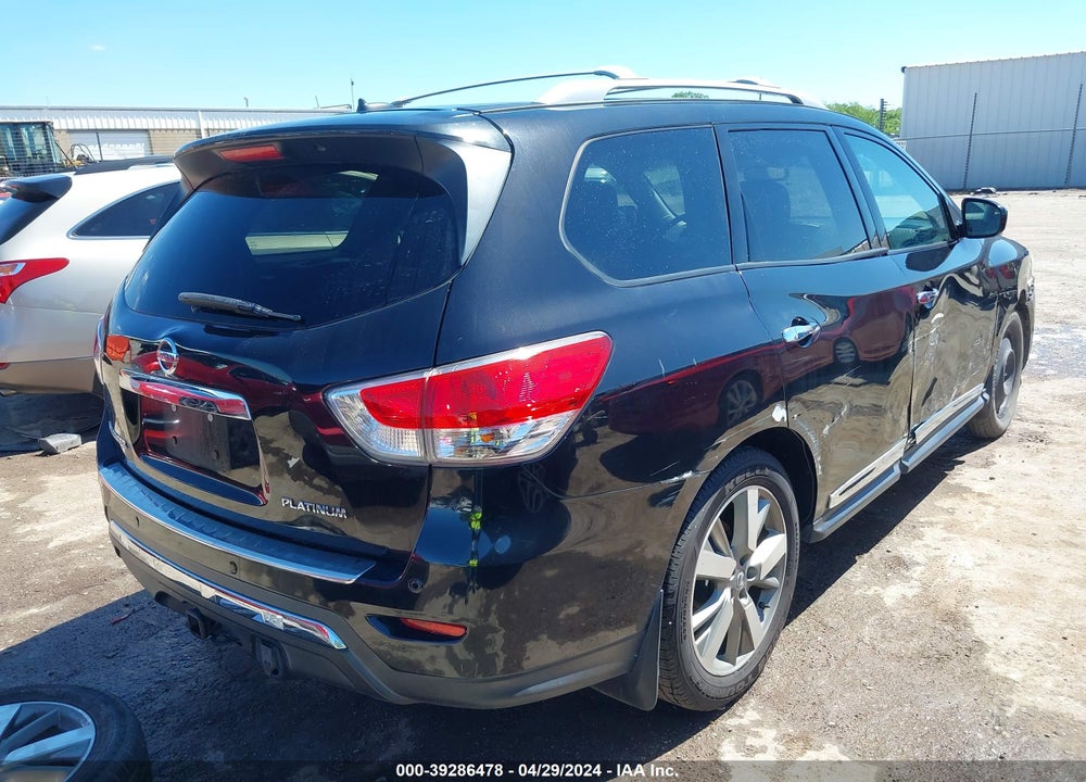 2015 NISSAN PATHFINDER PLATINUM VIN: 5N1AR2MN7FC701116