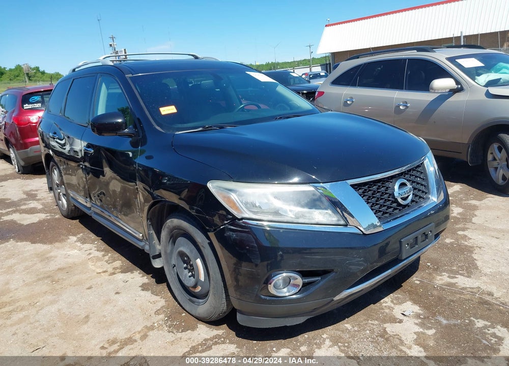 2015 NISSAN PATHFINDER PLATINUM VIN: 5N1AR2MN7FC701116