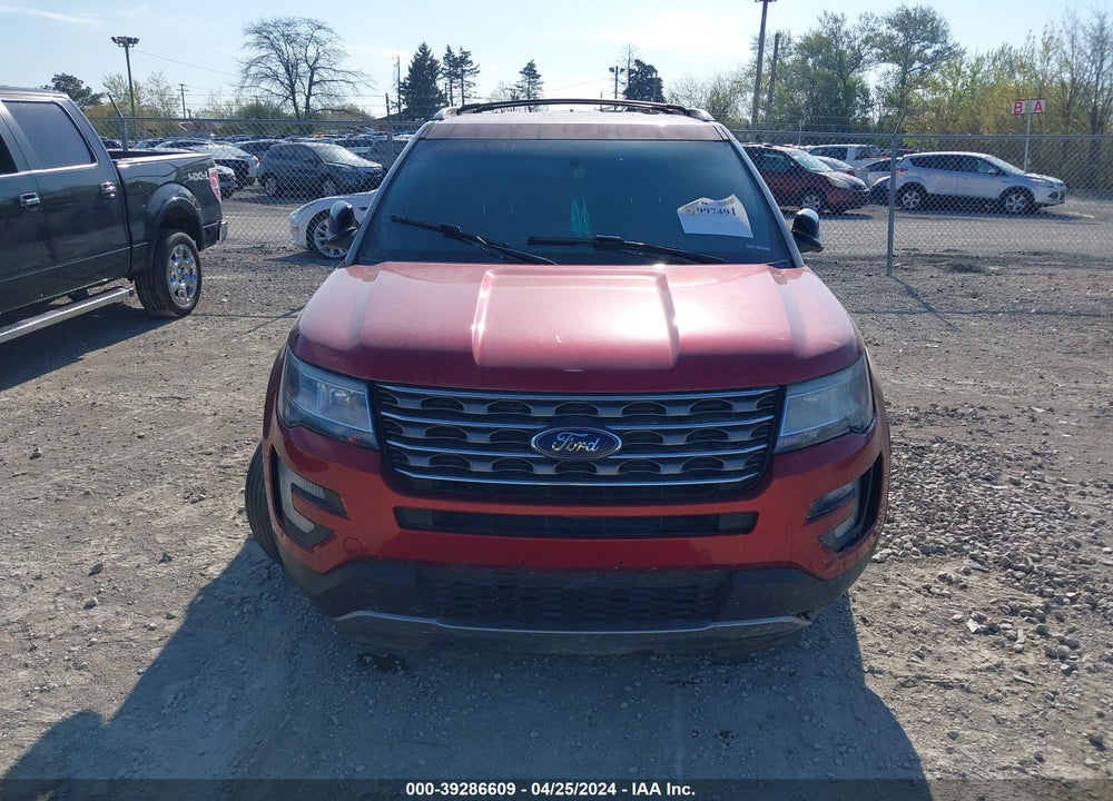 2016 FORD EXPLORER XLT VIN: 1FM5K8D89GGB79182