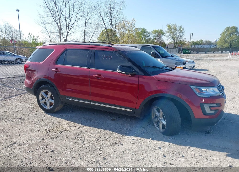 2016 FORD EXPLORER XLT VIN: 1FM5K8D89GGB79182