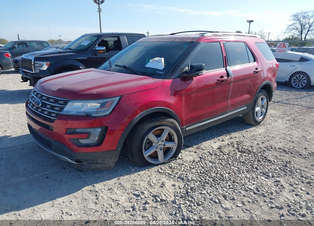 2016 FORD EXPLORER XLT VIN: 1FM5K8D89GGB79182
