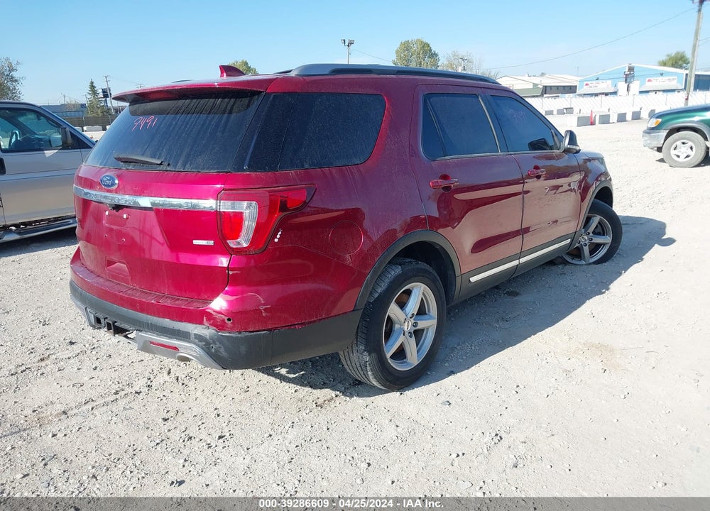 2016 FORD EXPLORER XLT VIN: 1FM5K8D89GGB79182