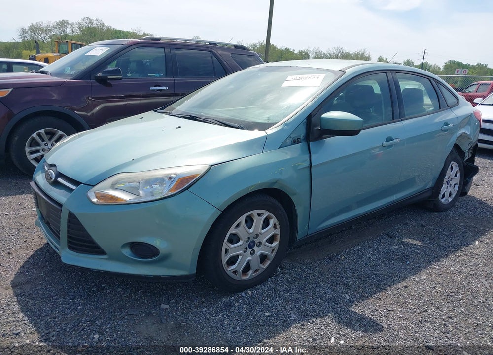 2012 FORD FOCUS SE VIN: 1FAHP3F26CL223516