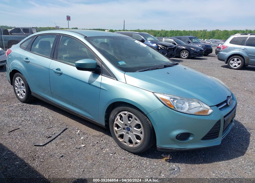 2012 FORD FOCUS SE VIN: 1FAHP3F26CL223516
