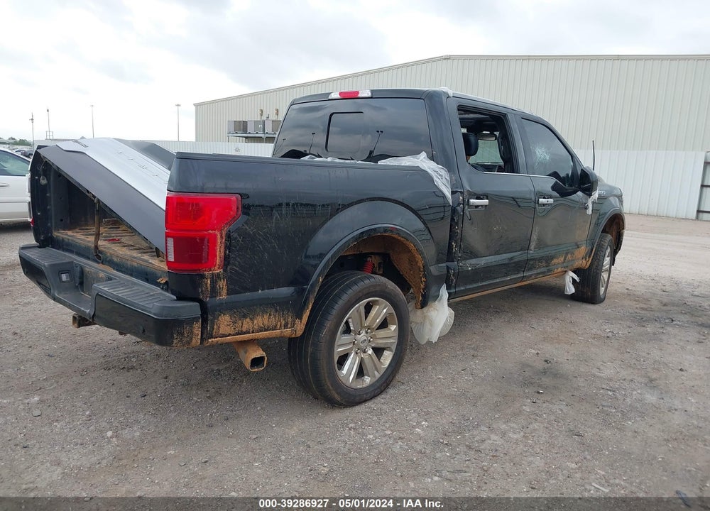 2018 FORD F-150 LIMITED VIN: 1FTEW1EG3JFC43283