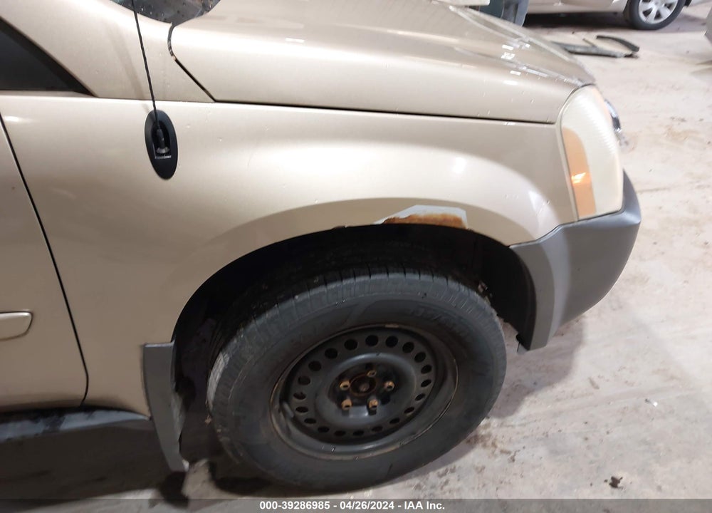 2005 CHEVROLET EQUINOX LS VIN: 2CNDL23F756099110